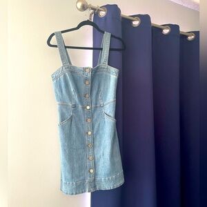 Michael Kors Denim Dress, Sleeveless Button-up